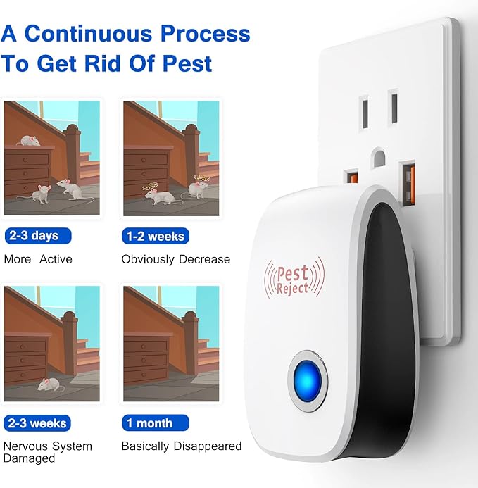 PestShield 1+1 GRATIS - Ultraschall Schädlingsvertreiber