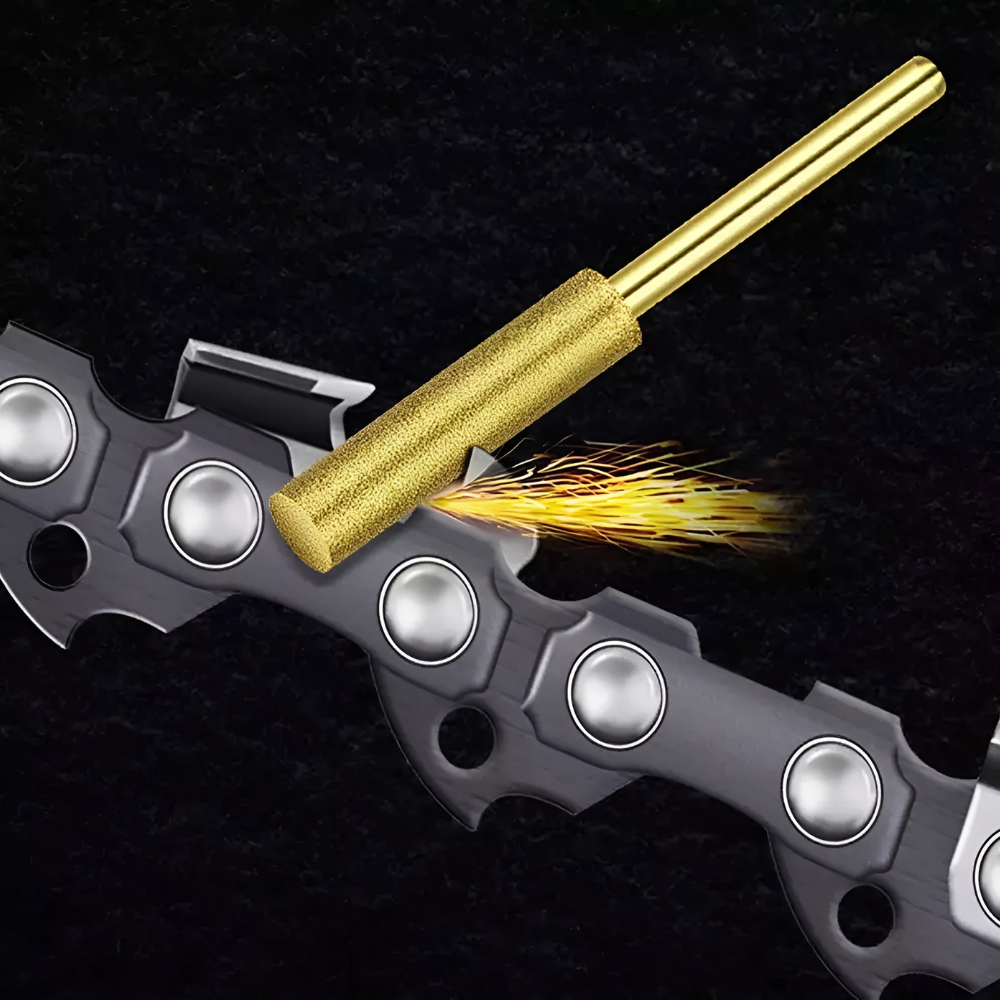 ChainsawSharpener 3+3 GRATIS: Professionelles Kettensägen Schärf Kopf Bausatz