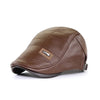 Icone™ EliteHat - Hochwertig Trendy Leder-Baskenmütze