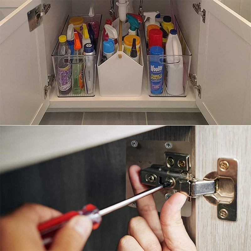 HingePlate: DIY-Möbel-Scharniere Reparatur-Seitenplatte
