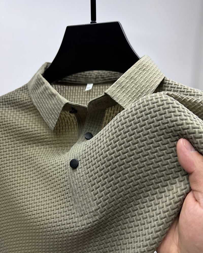 Icone™ BreathableShirt 1+1 GRATIS: Stilvolles, Atmungsaktives Herren Kurzarmhemd