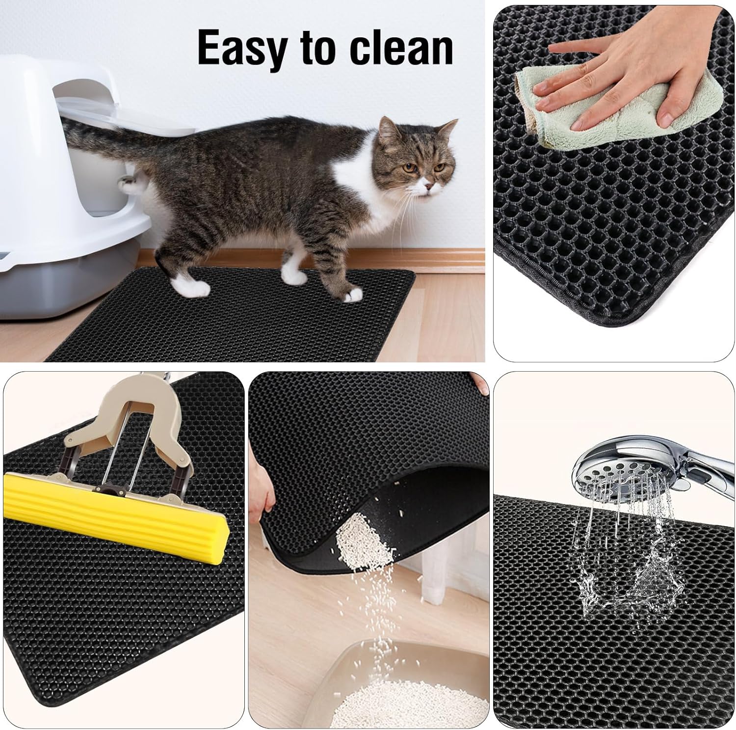 Catfri® LitterMat: Hygienische Katzenstreu-Matte