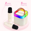 KaraokePro – Mini Karaokemaschine Mit Drahtlosen Mikrofonen