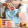 Globetrek° FoodContainer: Dual-Abteil Lebensmittelaufbewahrung Behälter