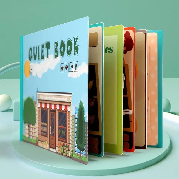 Kletshuts™ BusyBook: Bildung Beschäftigt Buch Für Kinder