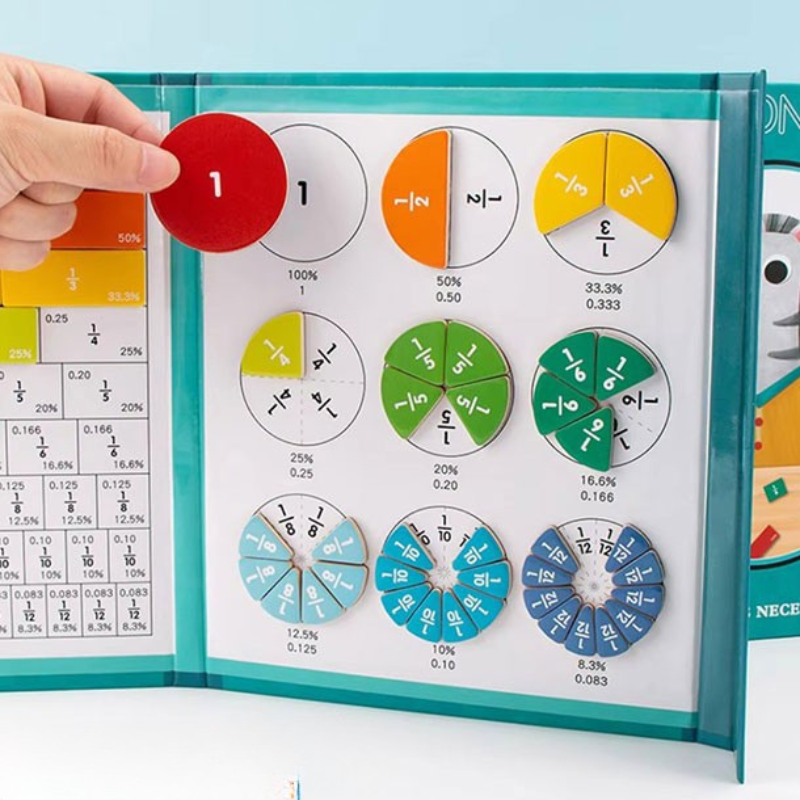 Kletshuts™ MathGame: Pädagogisches Magnetisches Kinder- Mathematik- Puzzlespiel