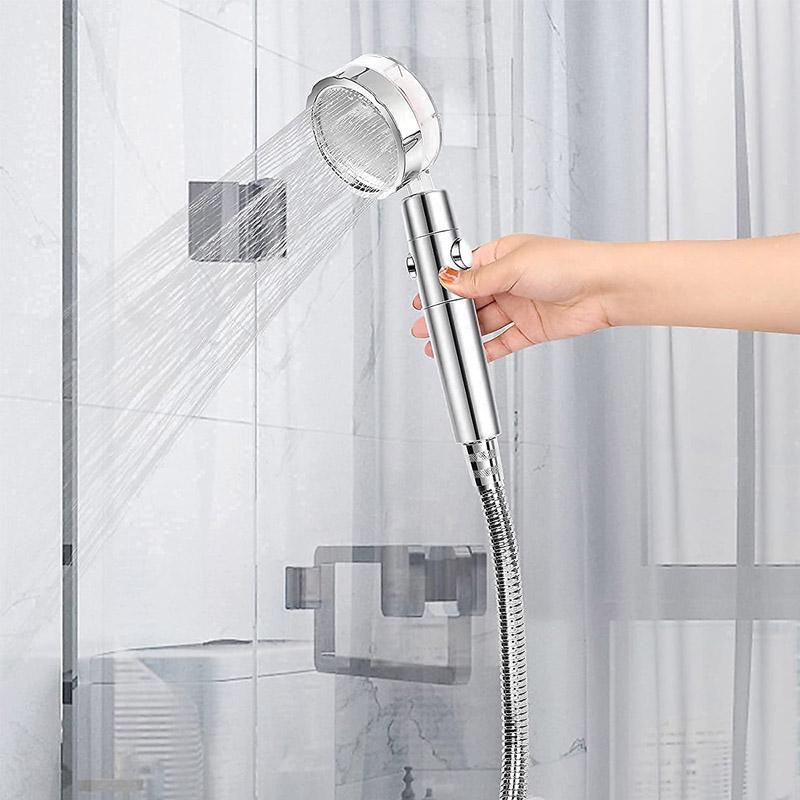 Borhe® SpinShower: 360° Rotierender Hochdruck Duschkopf