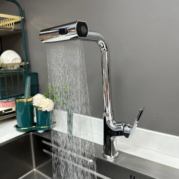 Globetrek° WaterfallFaucet: Sleek Küche Wasserfall Wasserhahn