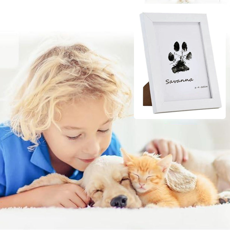 DogCatFri™ PawPrint: Pet Paw Rahmen Und Druck Kit