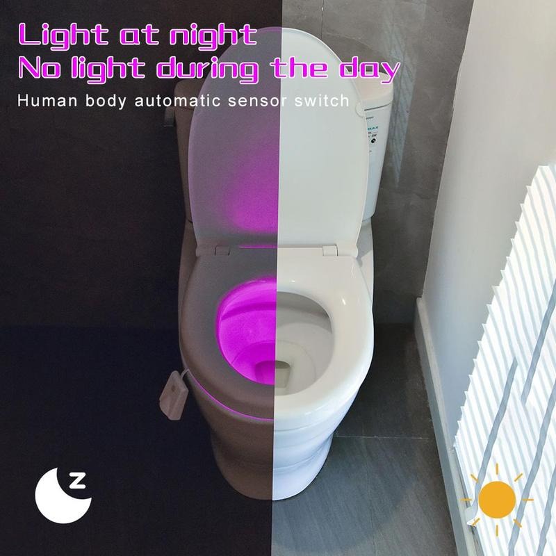 Ledsen™ ToiletLight: Bewegungsmelder-Toilette Nachtlicht