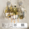 GlideHold® OrganizerRack: Organisator Lagerregal Mit Wasser Abfluss Loch