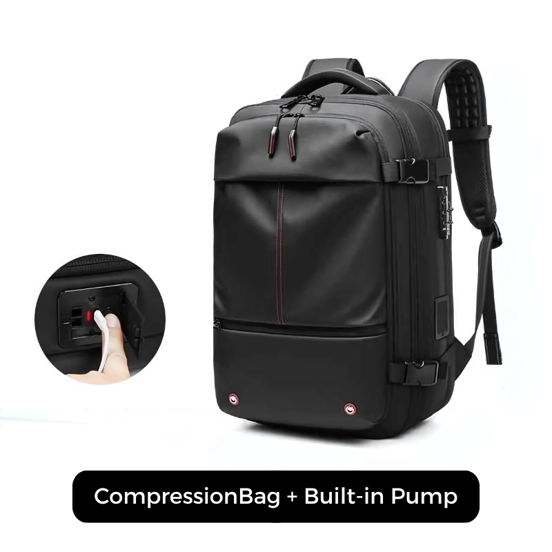 Icone™ CompressionBag: Raum Sparer Kompression Vakuum Reisen Tasche