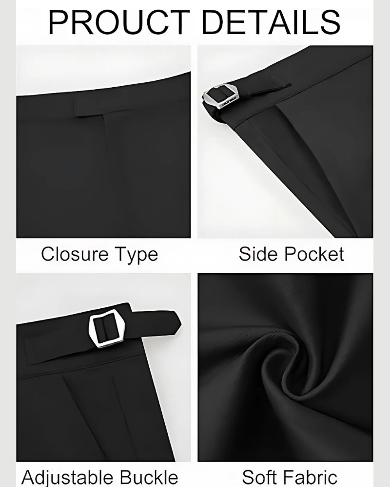 Icone™ AdjustablePants: Slim Fit Herren Verstellbare Hose