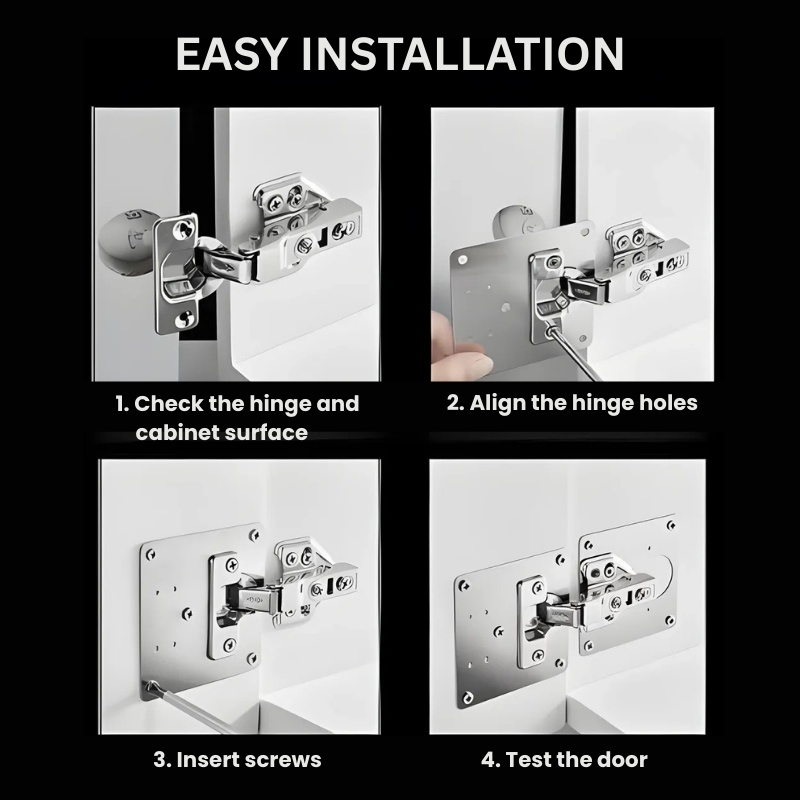 HingePlate: DIY-Möbel-Scharniere Reparatur-Seitenplatte