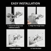 HingePlate: DIY-Möbel-Scharniere Reparatur-Seitenplatte