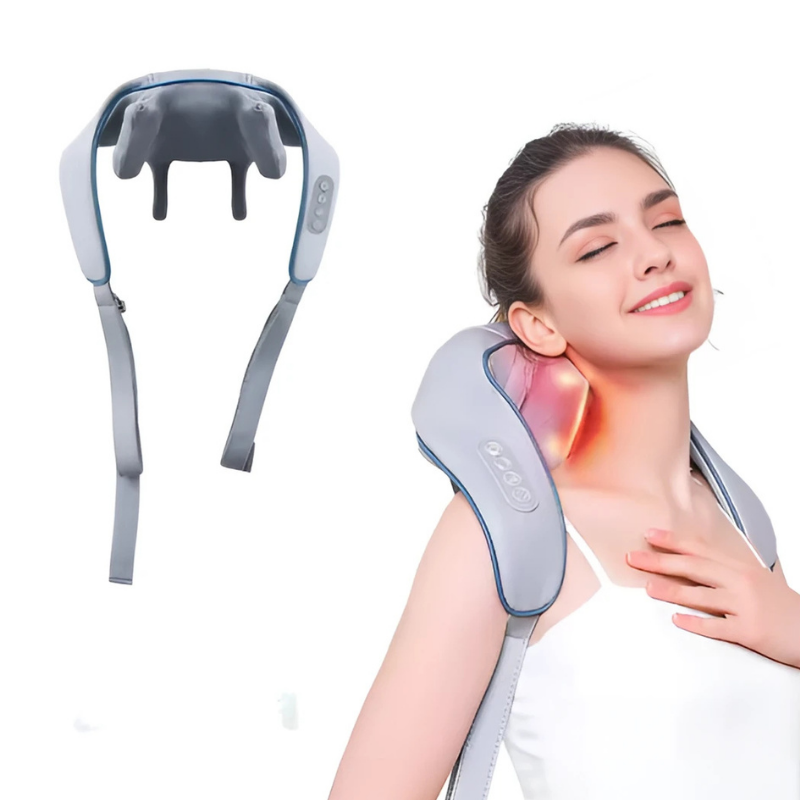 NeckMassager: Beruhigend Wärme Entspannend Nacken Und Schulter Massager