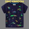 Icone™ DinoShirt: Kinder Leucht-im-Dunkeln T-Shirt