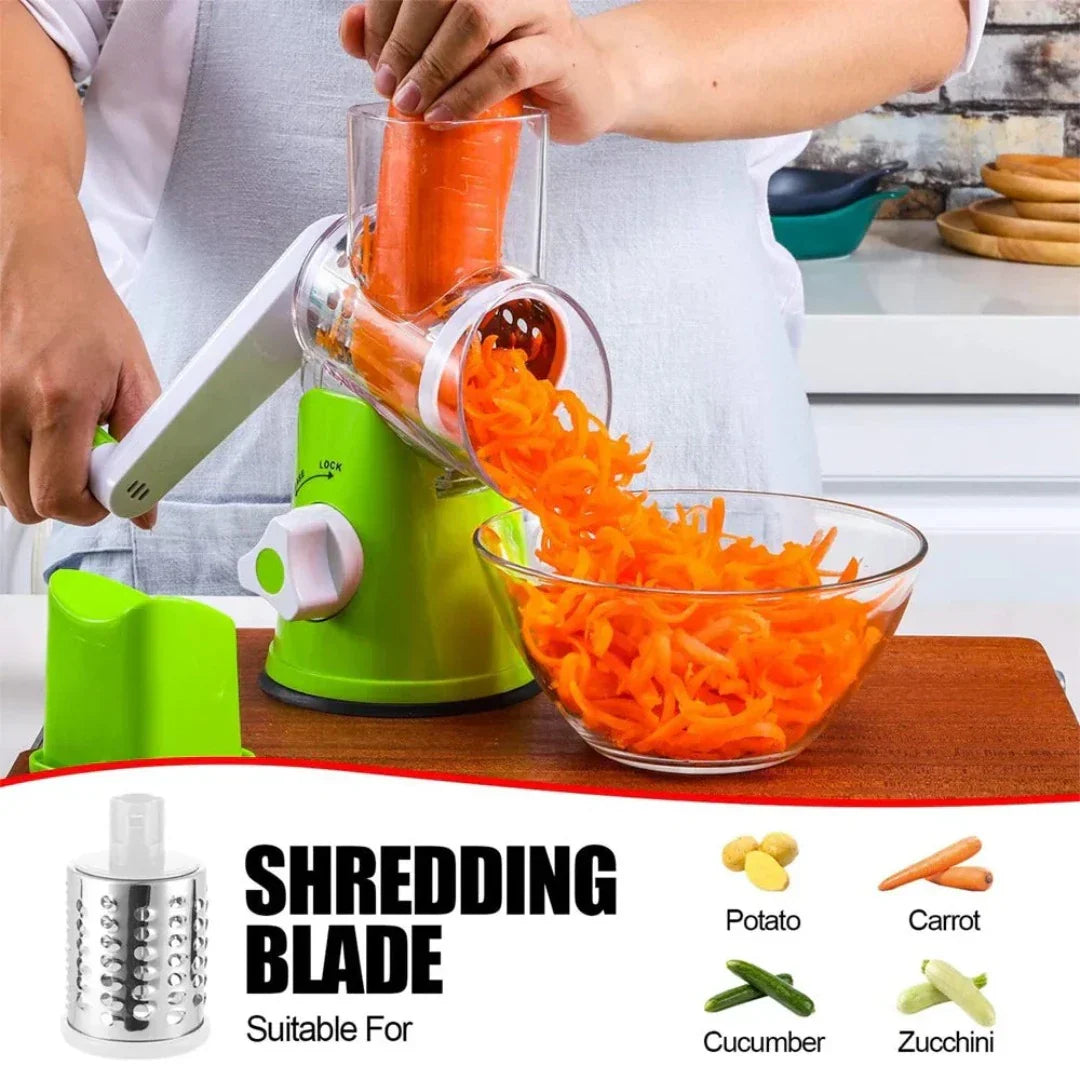 Globetrek° VegetableCutter: Rollendes Gemüse Slicer