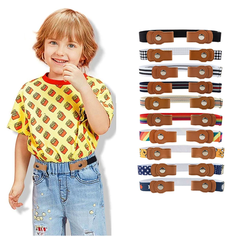 Kletshuts™ StretchBelt 1+1 GRATIS: Bequemer Dehnbarer Schnallenfrei Kinder Gürtel