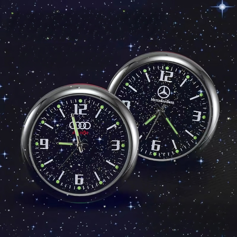 CarClock 1+1 GRATIS: Elegante Quarzuhr Autouhr Für Alle Fahrzeuge