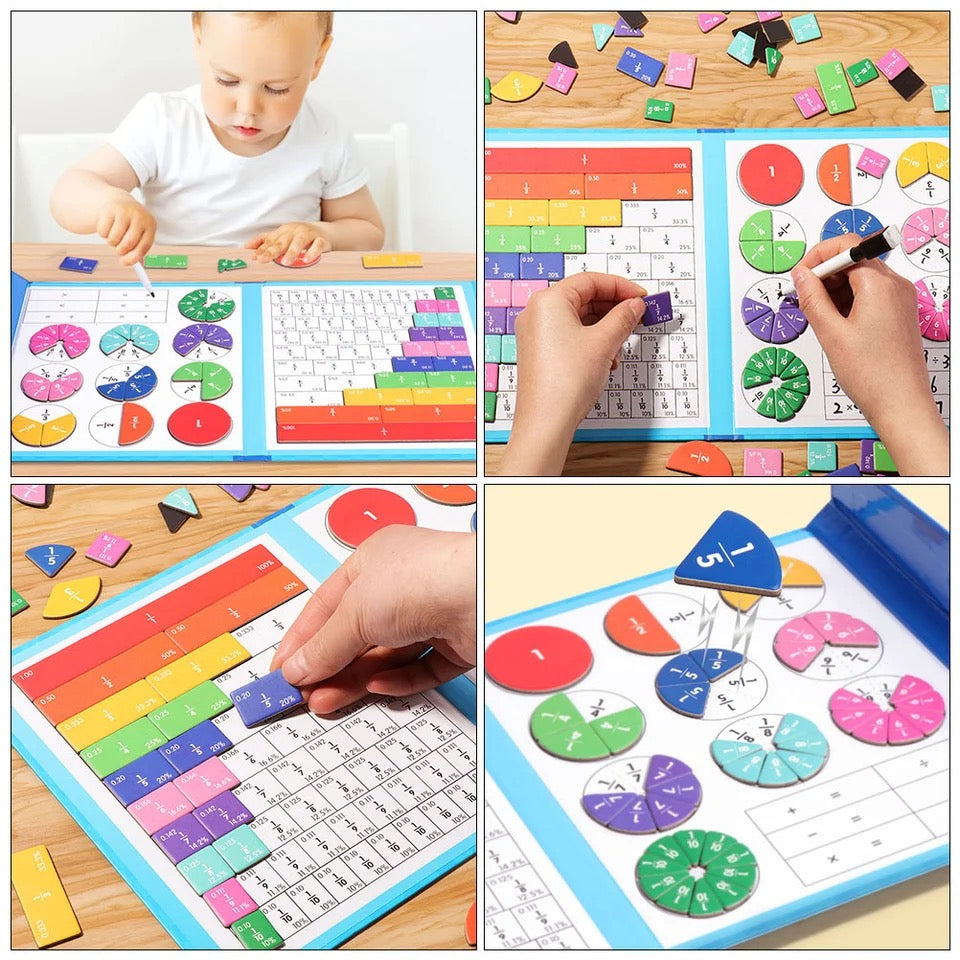 Kletshuts™ MathGame: Pädagogisches Magnetisches Kinder- Mathematik- Puzzlespiel