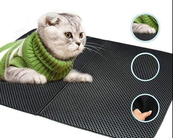 Catfri® LitterMat: Hygienische Katzenstreu-Matte