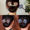 Rose® HairTie 1+1 GRATIS: Stylischer Haargummi Eleganter Vintage Kristall-Pferdeschwanz Twist-Halter