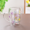 CrystalMug - Doppelt Schicht Kreativ Glas Becher