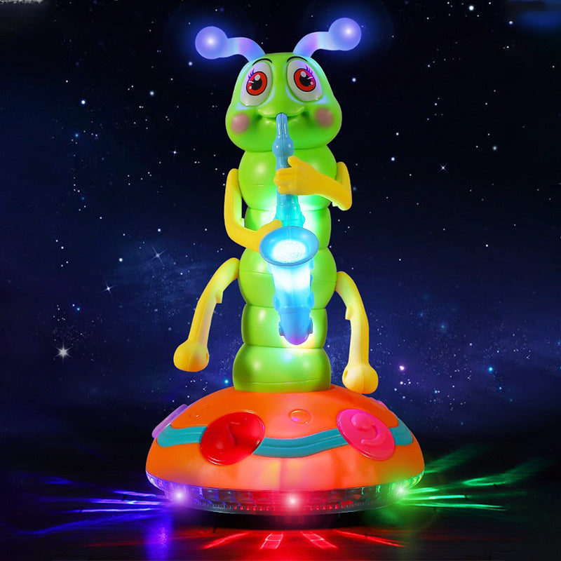 Kletshuts™ CaterpillarToy: Interaktive Lichter Und Musik Raupe Kinder Spielen Spielzeug