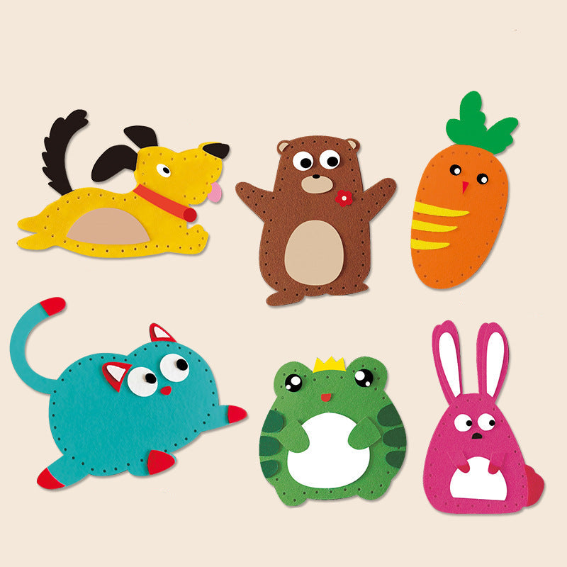 Kletshuts™ SewingCraft 1+1 GRATIS: DIY Tier Näh Set Kinder Kreatives Bastel Set