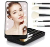 GlowBrushes - Wiederaufladbares LED-Licht-Reise-Make-up-Pinselset