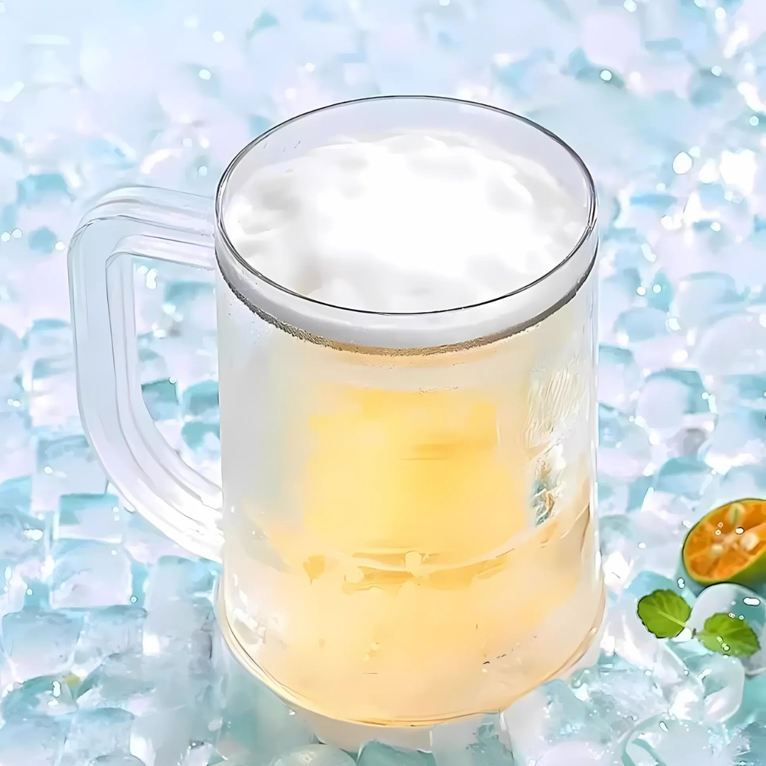 Globetrek° IceMug 1+1 GRATIS: Doppelt Schicht Schnell Eis Kühlen Gefrierfach Becher