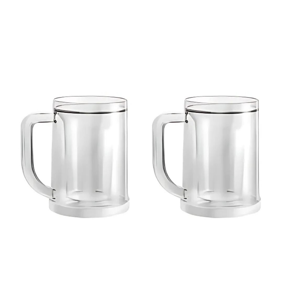 Globetrek° IceMug 1+1 GRATIS: Doppelt Schicht Schnell Eis Kühlen Gefrierfach Becher