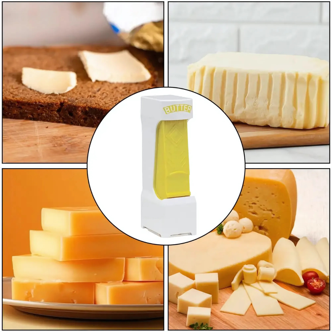Globetrek° ButterSlicer: Einfach Ein Klick Butter Allesschneider Küche Werkzeug