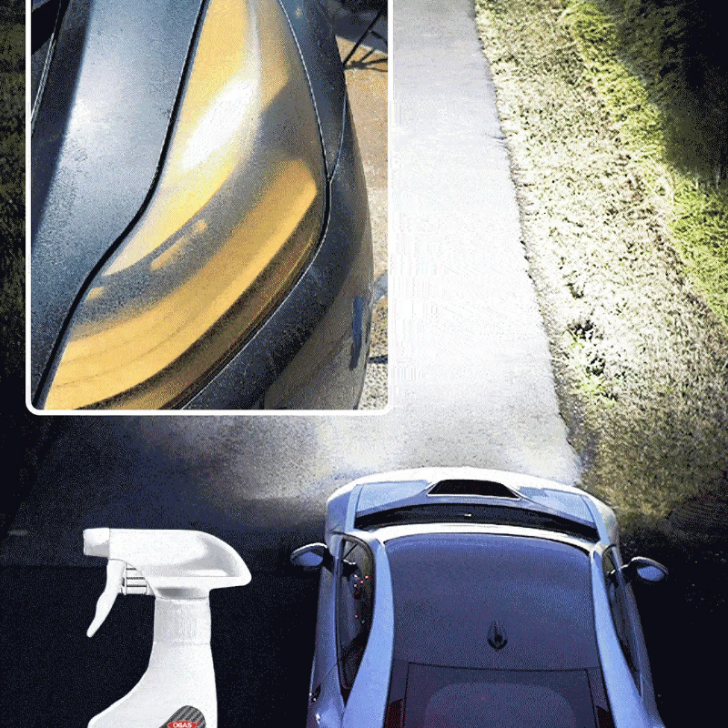 HeadlightSpray 1+1 GRATIS: Einfach Zu Verwenden Autoscheinwerfer Reinigung Spray-Set