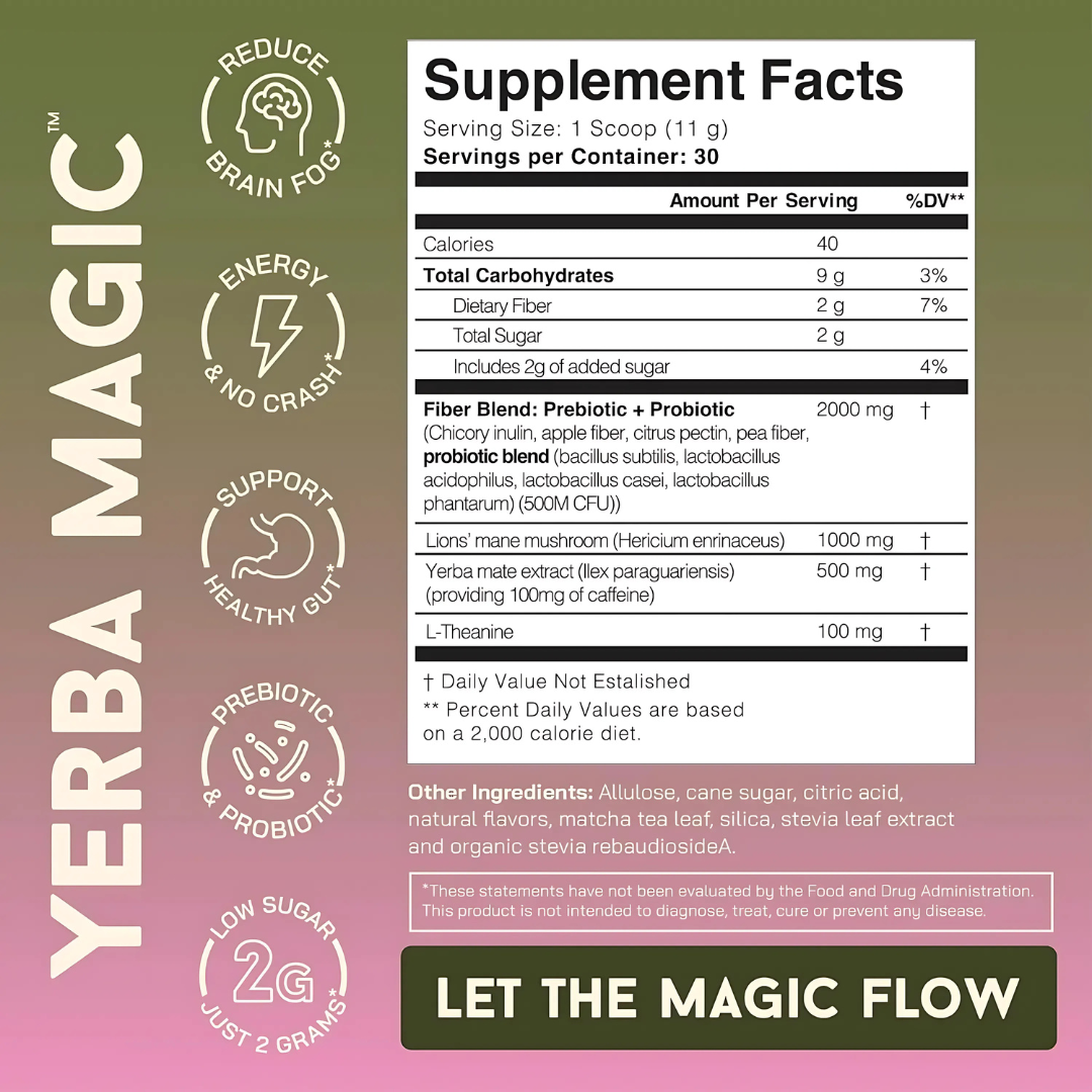 TeaPowder - Energie, Konzentration Und Darmgesundheit Magischer Teepulver