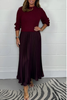 Icone™ PleatedDress: Langärmliges Oberteil Mit Eleganter Falten Rock Kleid