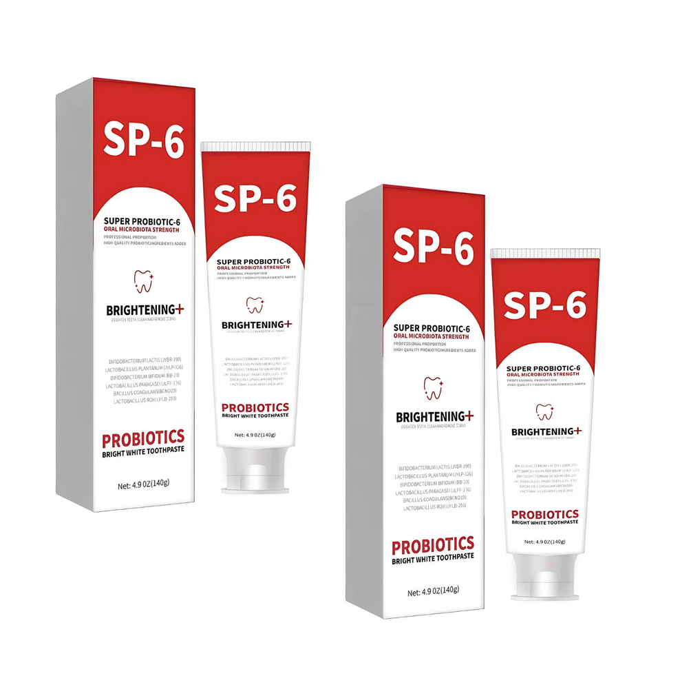 ProbioticToothpaste 1+1 GRATIS: Sanfte Zahnaufhellung Stärkende Probiotische Zahnpasta