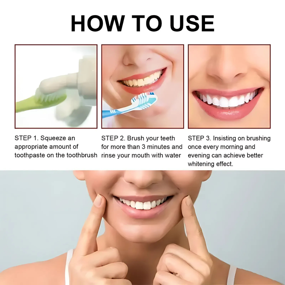 ProbioticToothpaste 1+1 GRATIS: Sanfte Zahnaufhellung Stärkende Probiotische Zahnpasta