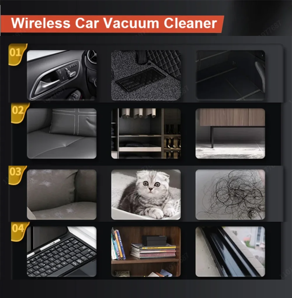 Cleaner Pro° VacuumCleaner: Tragbarer Luft Gebläse Und Staubsauger Reiniger