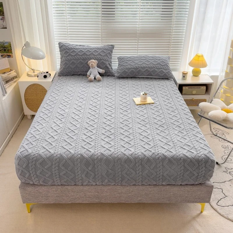 FluffySheets - Ultra Weich Und Warm Qualität Bett Blatt Satz