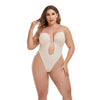 Icone™ SeamlessBodysuit: Tief Geschnittener Nahtloser Bodysuit Shapewear