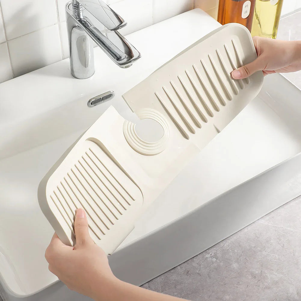 Globetrek° SplashGuard:Küchenspüle Silikon-Wasserschutz