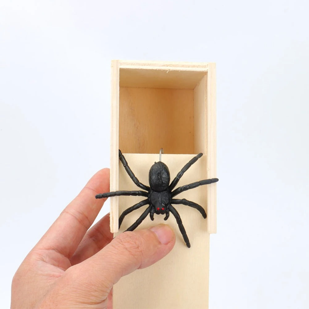 SpiderBox - Spinne Scare Streich Schachtel