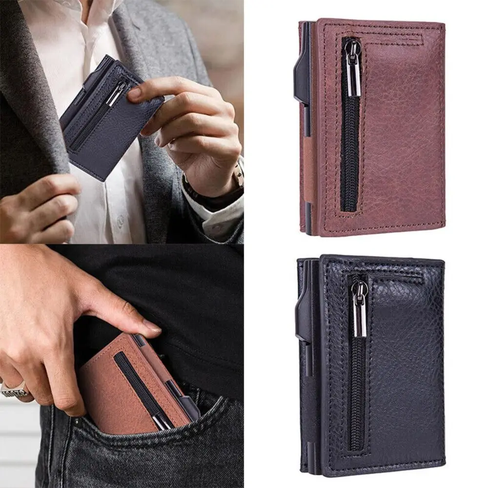 Icone™ CardHolder: Automatisch Schlank Pop-up Karte Halter Und Geldbörse