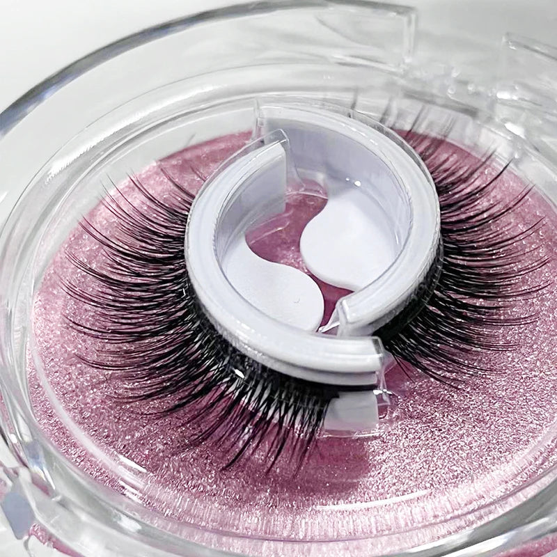 Rose® FalseLashes 1+1 GRATIS: Wiederverwendbar Selbstklebend Wimpern