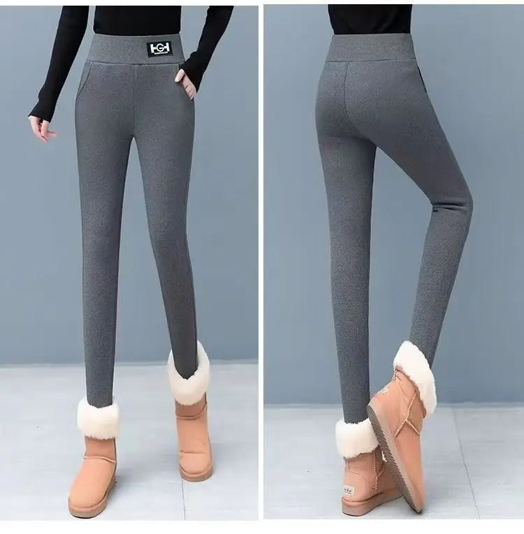 Icone™ PocketLeggings: Hoch Taillierte Winter Tasche Leggings