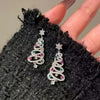 Jewelance™ ChristmasEarrings: Weihnachtsbaum-Ohrringe