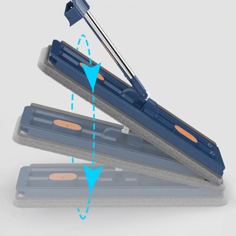 Cleaner Pro° RotatingMop: Starker Handgriff Einfache Reinigung 360° Drehbarer Flacher Mopp