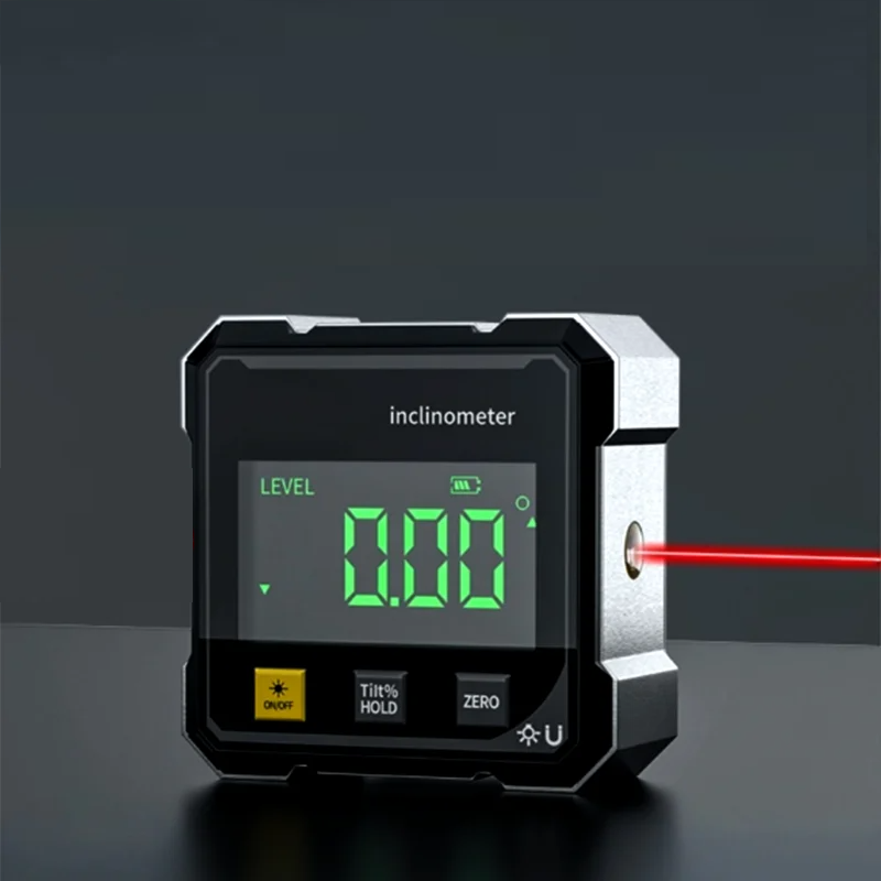Globetrek° DigitalInclinometer: Digital Magnetisch Seites Laser Neigungsmesser